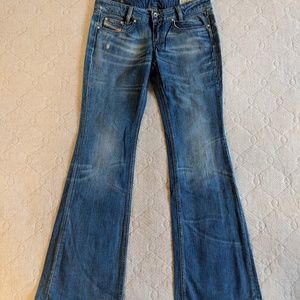 Diesel Louvely Flare Jeans Size W 28, L 32
